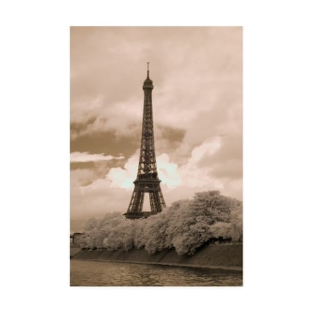 Monte Nagler 'Eiffel Tower Paris France' Canvas Art,12x19